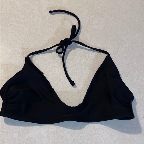 black swimsuit top - Picture 1 of 2